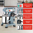GAOMON Commercial Food Mixer 10Qt 3 Speed With Stainless Steel Bowl Dough Hooks Whisk Beater Stand Mixer