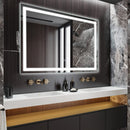 GAOMON LED Bathroom Mirror 24 x40 Large Dimmable Wall Mirrors with Front & Backlight Anti-Fog Shatter-Proof