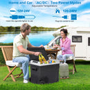 GAOMON 12V Refrigerator 53Quarts 50L RV Car Refrigerator Portable Refrigerator Freezer