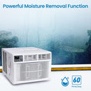 GAOMON Air Conditioner 10000 BTU Turbo Fast Cooling AC Unit Remote App Control