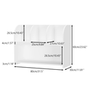 GOMON Kids Bookcase With 4 Compartments, Storage Bookshelf, Storage Display Shelves Toy Organizer For Children's Room Playroom Nursery