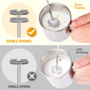 FUNAVO 5-in-1 Handheld Stick Blender Set 12 Speed Stainless Steel Mixer - Grey