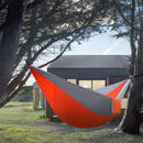 GAOMON Outdoor Camping Hammock Nylon Parachute Fabric Double-Layer Sleep Hammock - Green