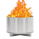 GAOMON 20.5 Inch Smokeless Fire Pit For Outdoor Wood Burning Without Handle Portable Stainless Steel Camping Stove
