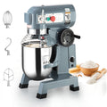 GAOMON Commercial Food Mixer 10Qt 3 Speed With Stainless Steel Bowl Dough Hooks Whisk Beater Stand Mixer