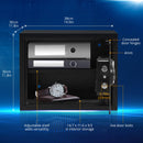 GAOMON Security Safe With Digital Keypad Lock 14.9 x 11.8 x 11.8 Inches Steel Safe With Interior Lining And Bolt Down Kit