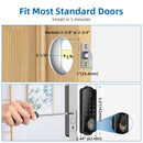 GAOMON Keyless Entry Door Lock 5 in 1 Smart Lock Fingerprint Deadbolt