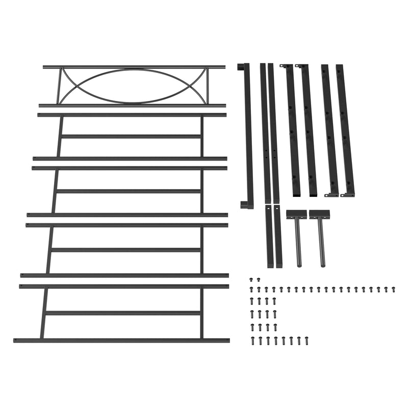 GAOMON Metal Platform Bed Frame with Sturdy Steel Bed Slats - Twin Size