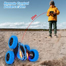 GAOMON 2Pack RC Stunt Car Watch Gesture Sensor Car Blue+Red