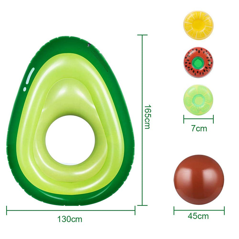 GAOMON Giant Inflatable Avocado Pool Float Swimming Party Toy