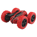 GAOMON Remote Control Car 1165A RC Stunt Car Toy Double Sided 360 Rotating Vehicle Red