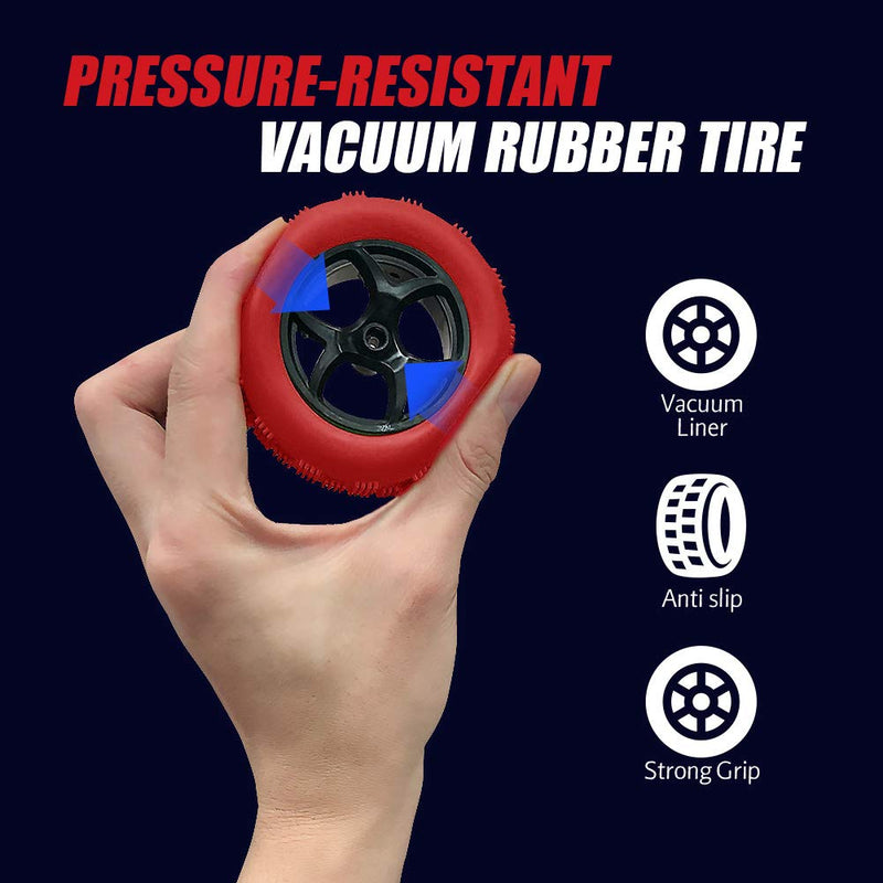 GAOMON Remote Control Car 1165A RC Stunt Car Toy Double Sided 360 Rotating Vehicle Red