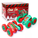 GAOMON 2Pack RC Stunt Car High Speed Remote Control Car for Xmas Green+Red