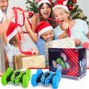 GAOMON 2PACK RC Stunt Car Remote Control Car with Wheel Lights Blue+Green