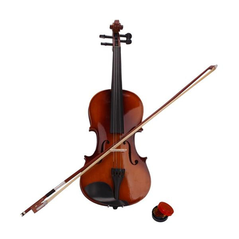 YIWA Acoustic Violin Fiddle Basswood 4/4 Violin + Case + Bow + Rosin