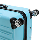 GAOMON 3pcs 3-in-1 Large Capacity Traveling Storage Suitcase Blue