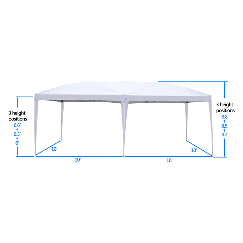 GAOMON Outdoor Camping Folding Tent Waterproof 3 Adjustable Height Oxford Cloth Tent