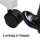 GAOMON 120x60cm Vertical Movable Double-sided Whiteboard with Stand Office Classroom White