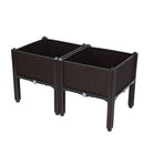 GAOMON 2pcs Free Splicing Injection Planting Box Lightweight Planting Box