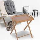 GAOMON Floor-standing Foldable Dining Table for Living Room Balcony