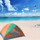 GAOMON Double-door Double-layer Folding Tent for Out Camping Beach Shelter