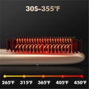 GAOMON Rapid Heating Hair Straightener Brush Ceramic Heated Electric Comb