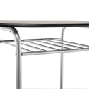 GAOMON Breakfast Table Ergonomic Design Space-Saving Dining Table for Balcony Garden Courtyard