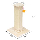GAOMON 21" Cat Pet Climbing Frame with Ball Climbing Mount Beige