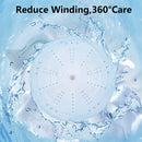 ZOKOP Washing Machine 14.3lbs Capacity Twin Tub Semi-Automatic Laundry Washer Grey