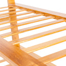 GAOMON 4 Tiers Bamboo Shoe Rack 44.09lb Load Capacity Shoe Shelf Organizer