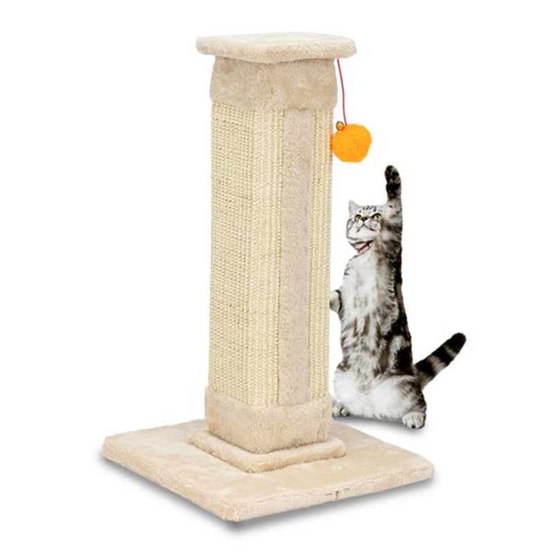 GAOMON 21" Cat Pet Climbing Frame with Ball Climbing Mount Beige