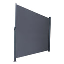 GAOMON 1.6x3m Side Pull Shed Instant Canopy Sunshade Wall Anti Peeping Dark Gray