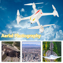 GAOMON B2C 1080P Camera RC Drone Brushless Motor Quadcopter White EU Plug