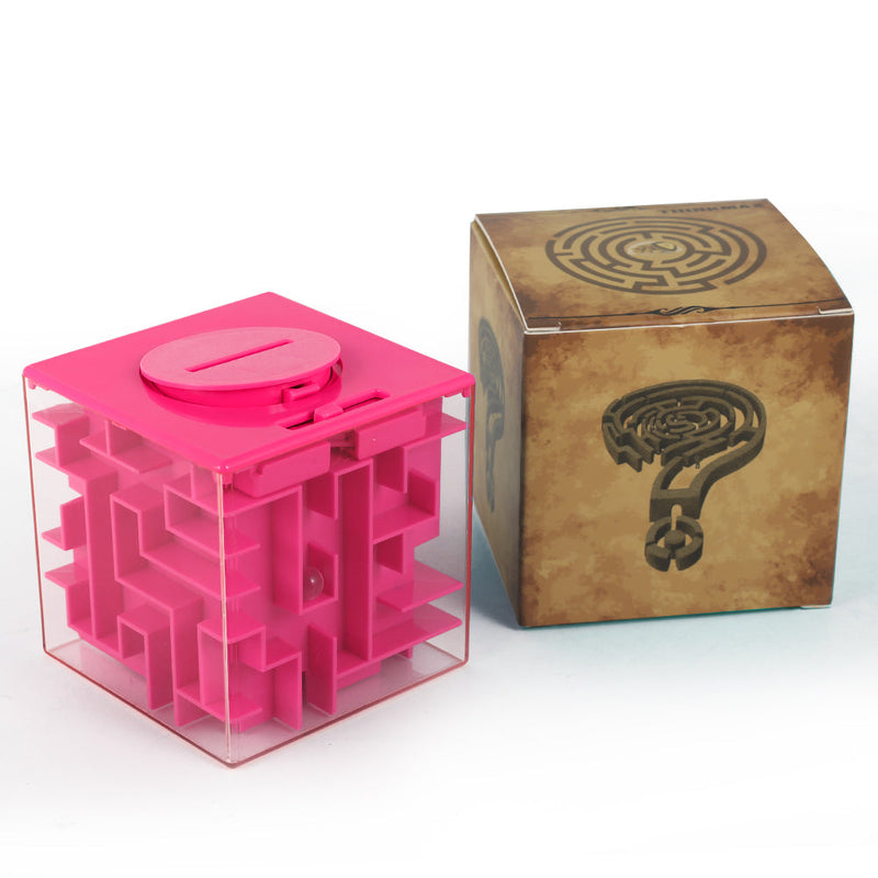 GAOMON Kids Money Saving Puzzle Maze Box Blue