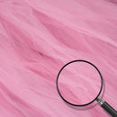 GAOMON Romantic Table Skirts Wedding Party Birthday Supply Pink