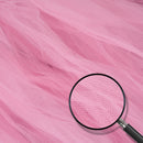 GAOMON Romantic Table Skirts Wedding Party Birthday Supply Bright Red