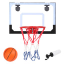 GAOMON Kids Wall Mount Basketball Backboard Max Applicable Ball Diameter 5" Transparent