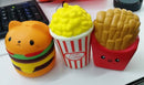 GAOMON PU Simulation Hamburger Fries Fun Stress Relief Toy