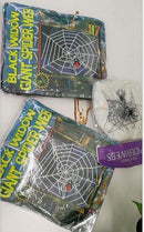 GAOMON 2Pack Halloween Party Decorations Giant Spider Webs Set