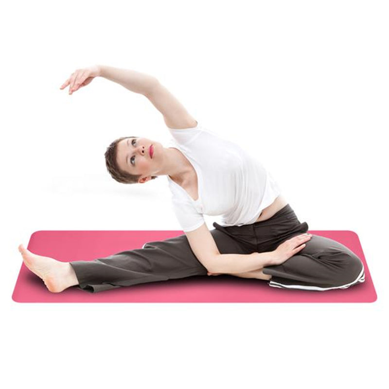 GAOMON TPE Yoga Mat 183*61*6cm Non-slip Gym Pad Pink