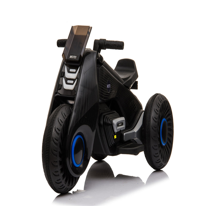 GAOMON Dual Drive 6v 4.5a.h Children's 3 Wheels Electric Motorcycle with Music