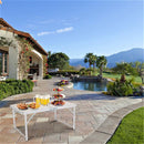 GAOMON Folding Table 90 x 60 x 70cm Foldable Table White