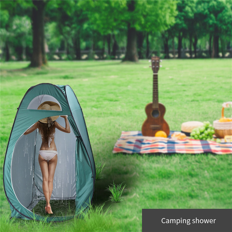 GAOMON Portable Outdoor Canopy Toilet Dressing Fitting Room Tent Green