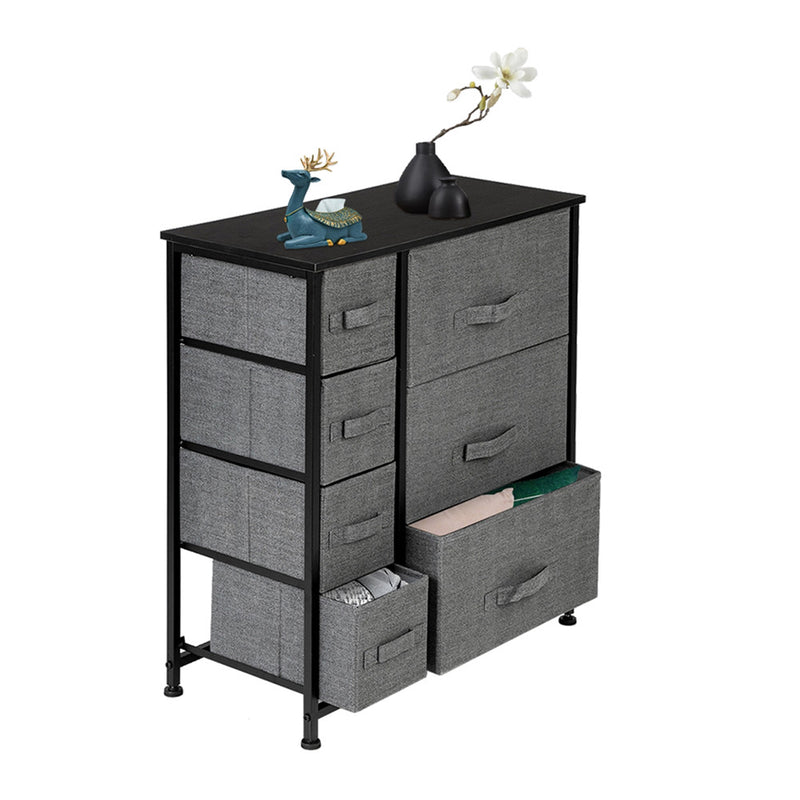 GAOMON 7-Drawer Dresser Storage Cabinet for Bedroom Hallway Closet Office Organizer