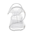 GAOMON 2-Tier Dish Drying  Rack Rust-proof Dish Rack Utensil Holder Silver