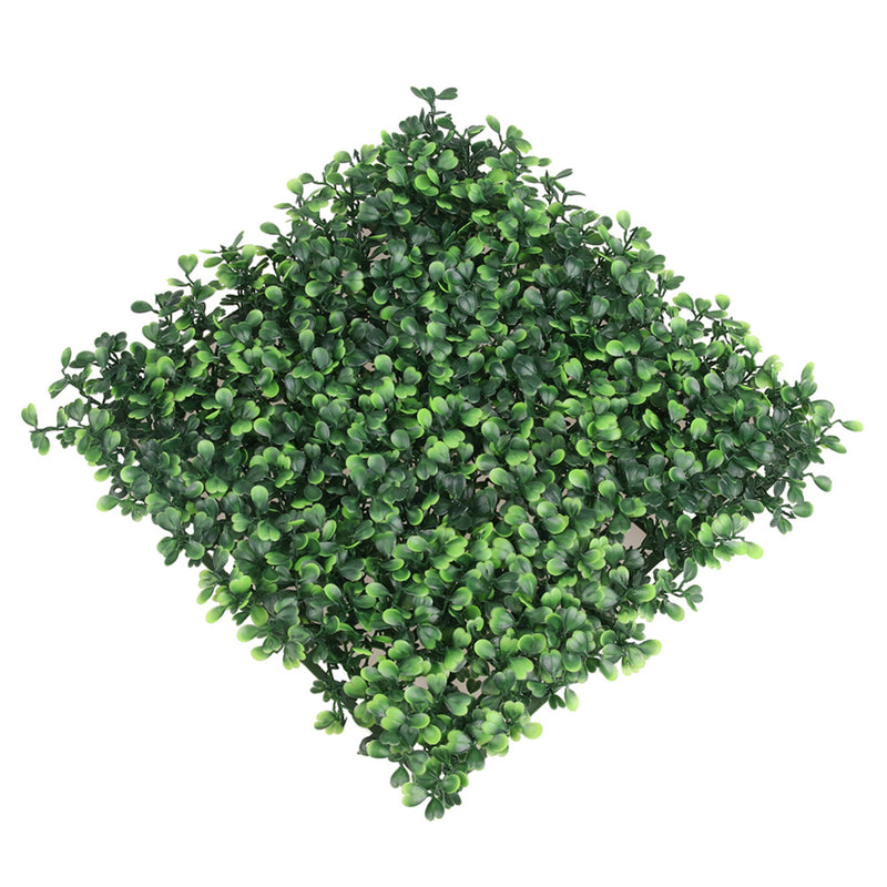 GAOMON 24pcs Milangrass Four Layers Dense Easy Cut Artificial Simulation Realistic Lawn 25x25cm