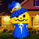 GAOMON 5ft Halloween Decorations Outdoor Inflatable Mr.Pumpkin