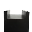 GAOMON Mirrored Nightstand Bedside End Table with 3-Drawers for Bedroom Mini Cabinet