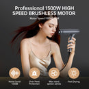 GAOMON Professional Hair Dryer Lightweight Foldable Dual Ionic Blow Dryer High Speed for Fast Drying