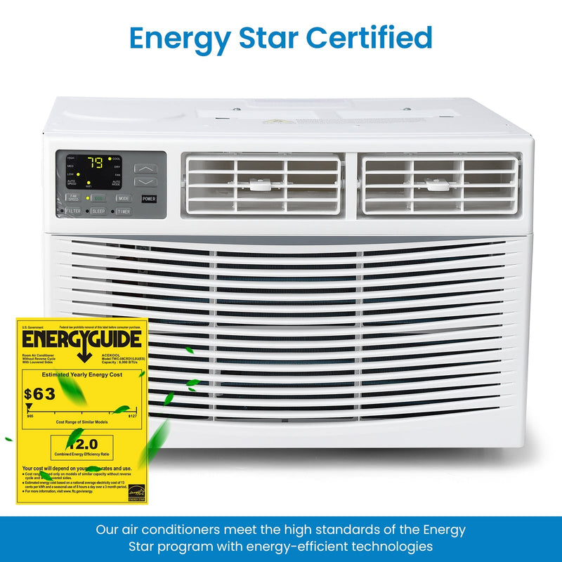 GAOMON 8000BTU Air Conditioner Turbo Fast Cooling AC Unit
